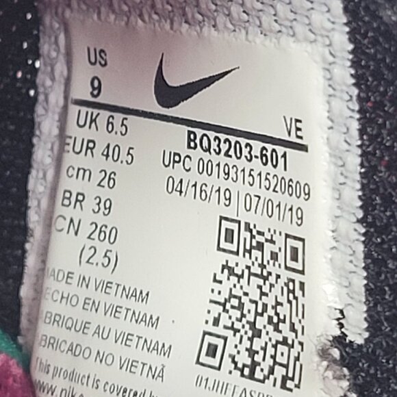 Nike Zoom Gravity Women's True Berry Pink Purple Running Shoes BQ3203-601US Sz 9 - Picture 8 of 8